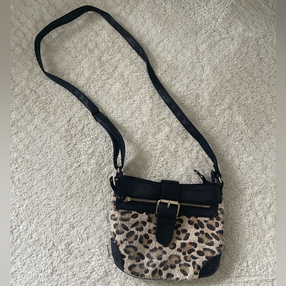 Aldo Leopard Crossbody Purse - Picture 1 of 7